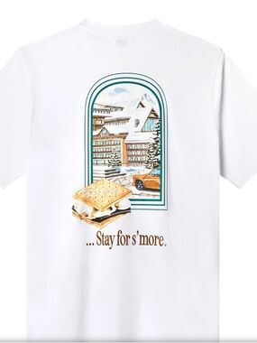 Enchante by Daniel Ricciardo STAY FOR S'MORE TEE | WHITE S